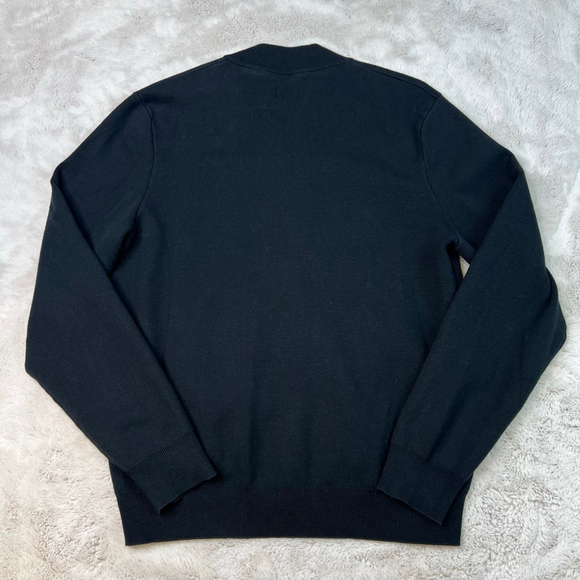 Robert Graham Black Zip Up Sweater Mens Size Large - Picture 7 of 7